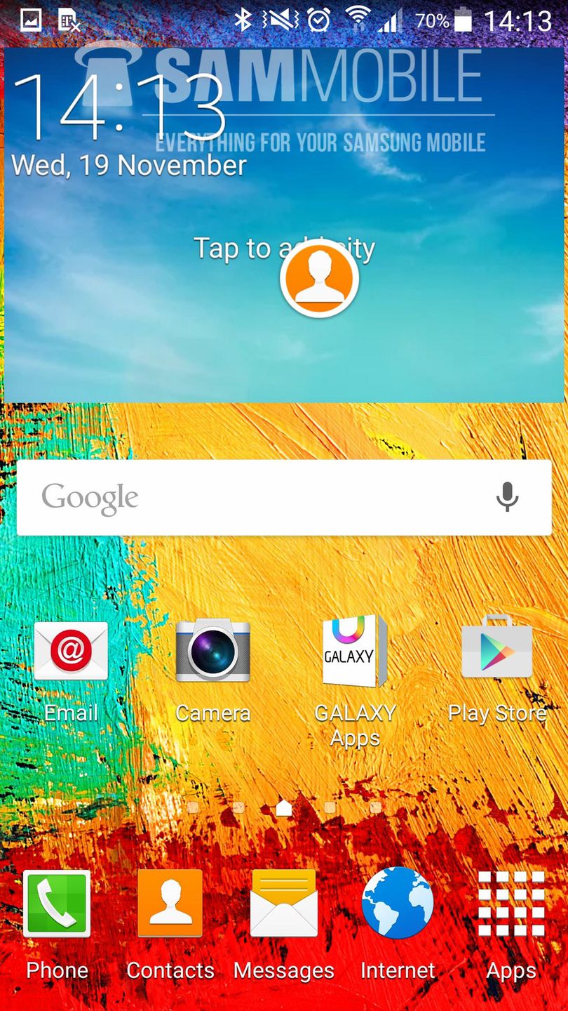 Galaxy Note 3 z Androidem 5.0 Lollipop na wideo 5