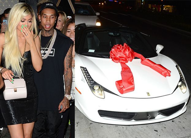 Kylie Jenner dostała od chłopaka Ferrari za 320 tysięcy!