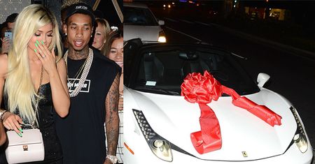 Kylie Jenner dostała od chłopaka Ferrari za 320 tysięcy!