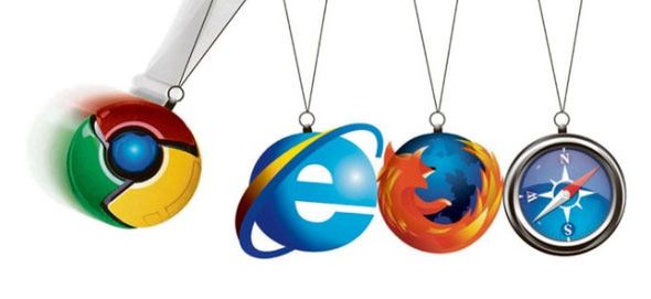 Statystyki przeglądarek: IE ciągle spada, Chrome podgryza Firefoxa