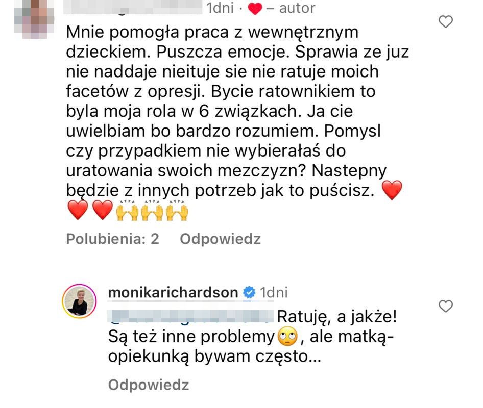 Wpisy Moniki Richardson