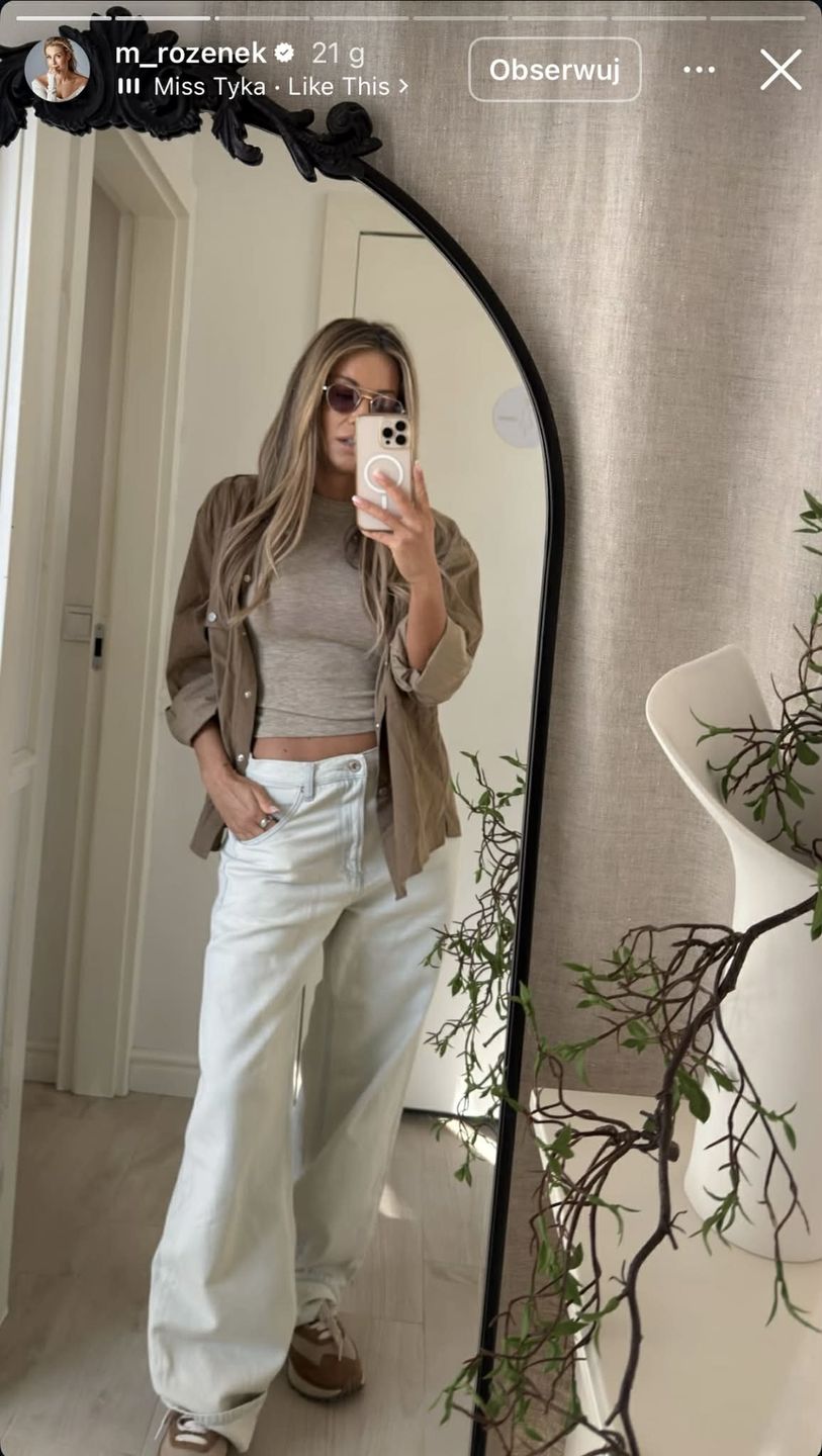 Małgorzata Rozenek-Majdan w casualowej stylizacji 