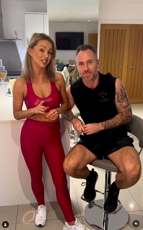 Ola Jordan z mężem