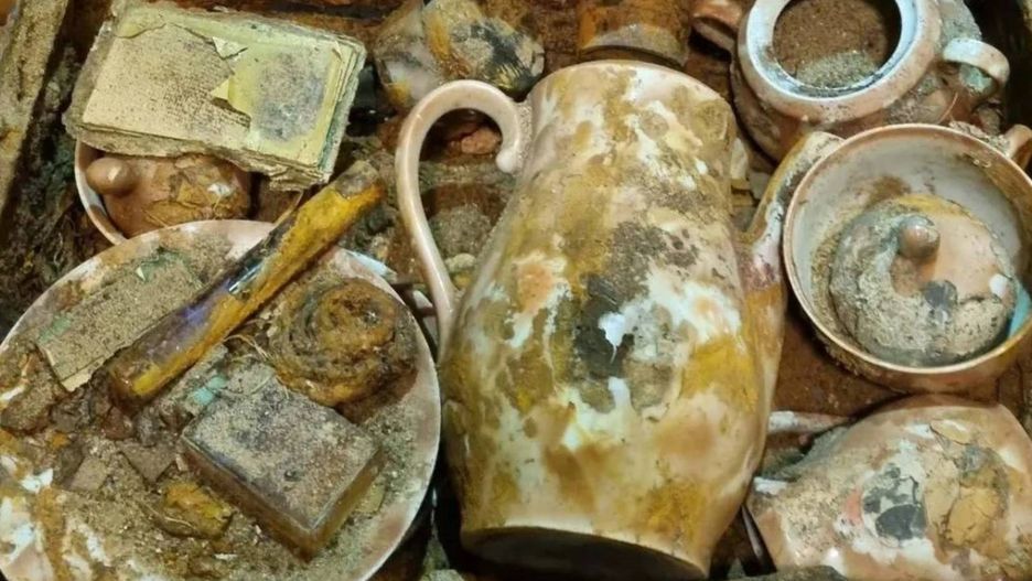 Na terenie budowy kąpieliska w Ochli znaleziono skrzynię ze skarbem