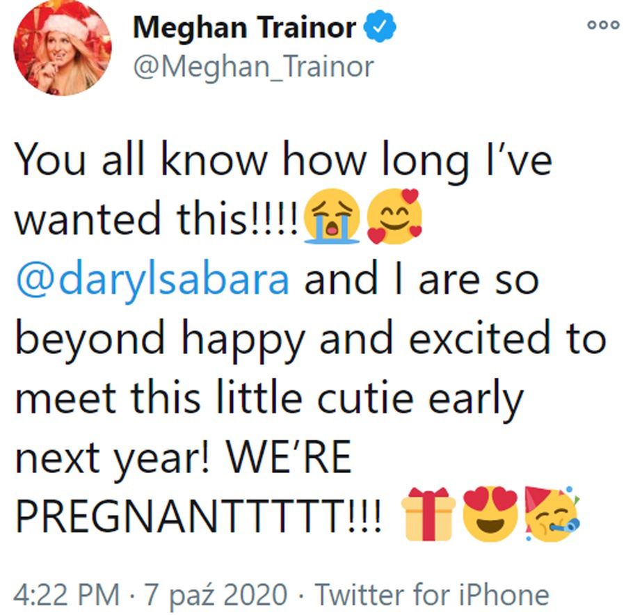 Meghan Trainor jest w ciąży