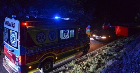 Makabra pod Przemyślem. Rozjechał leżącego