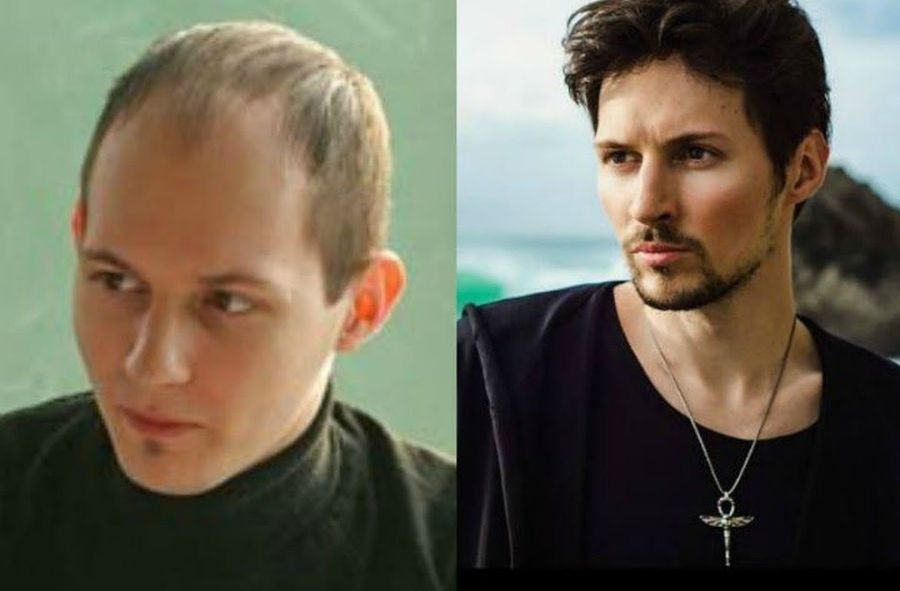 Pavel Durov w czasie studiów i współcześnie na Instagramie