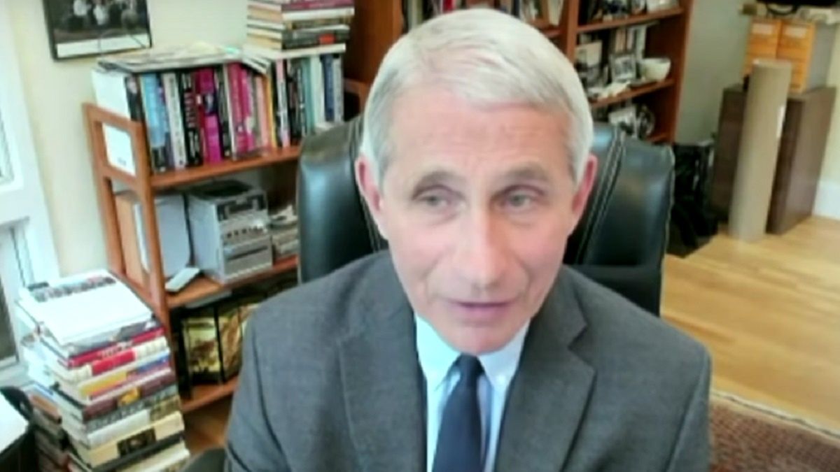Anthony Fauci ostrzega przed odmrażaniem gospodarki