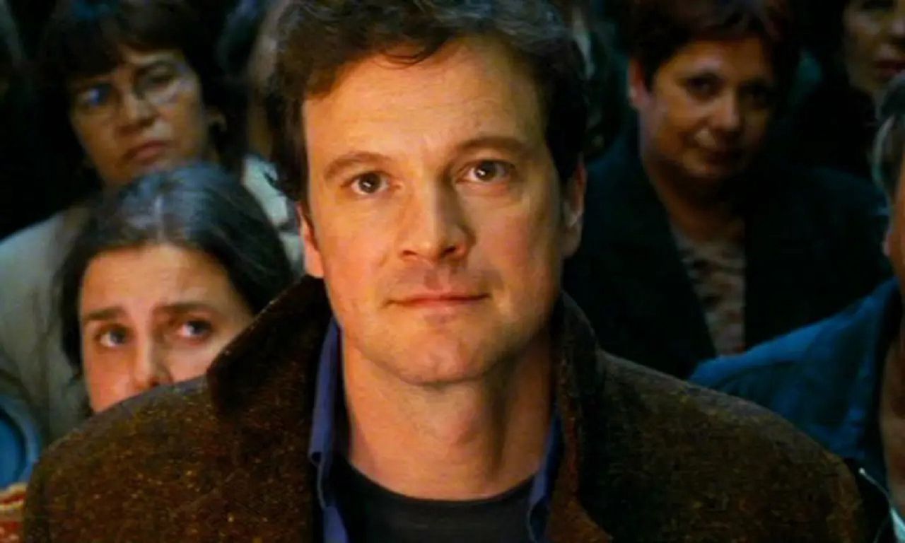 Colin Firth jako zakochany pisarz