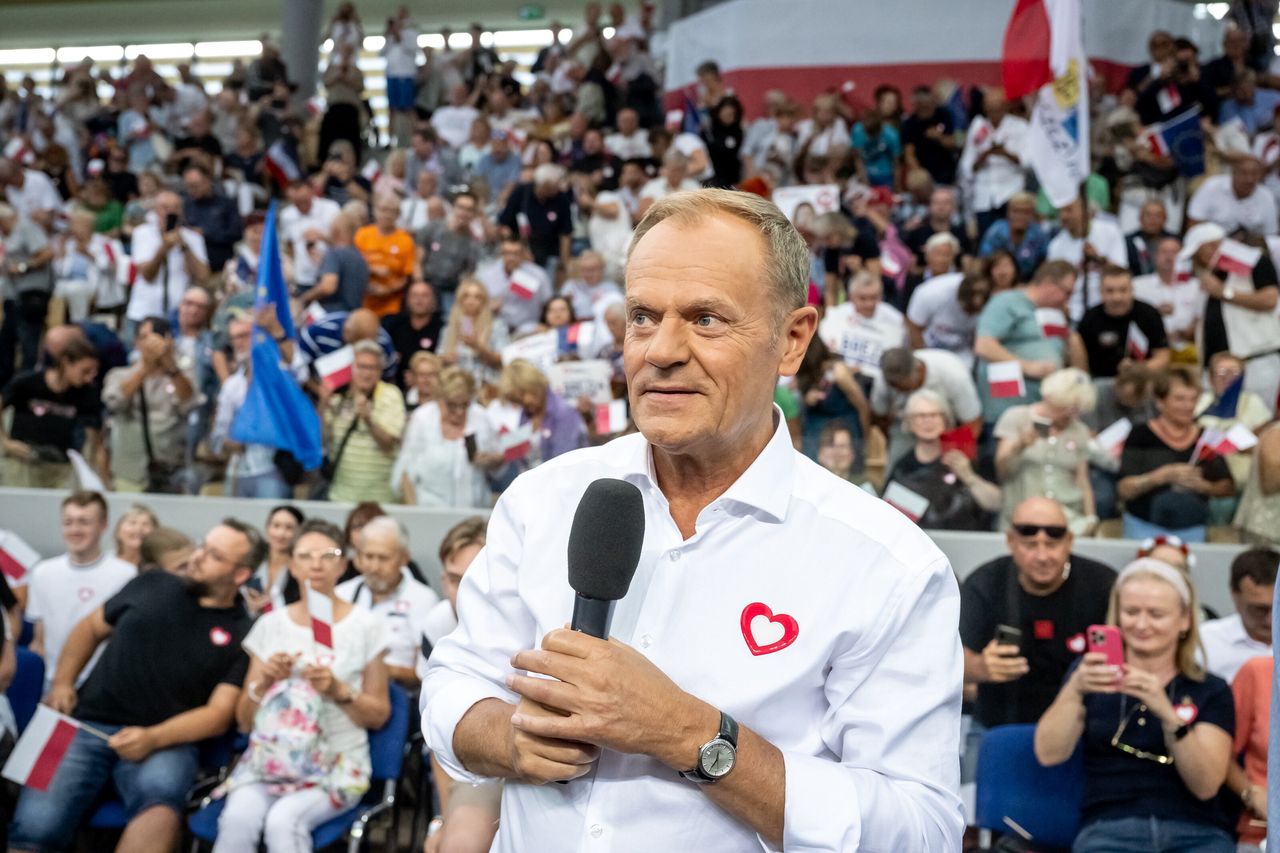 Tusk ujawnił wyniki wewnętrznego sondażu. "Pierwszy raz wam to powiem"