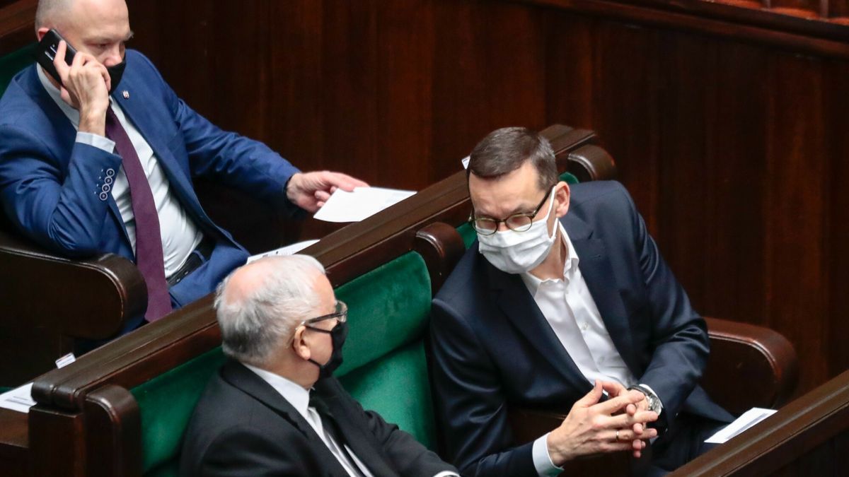 Mateusz Morawiecki Jarosław Kaczyński