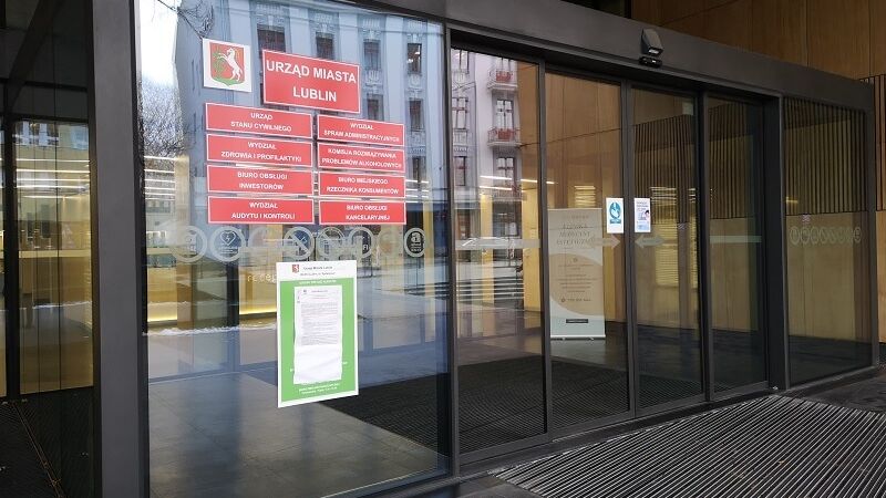 Urząd Miasta Lublin przy ul. Wieniawskiej