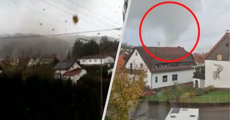 Potężne tornado za Odrą. "Ludzie w panice uciekali"