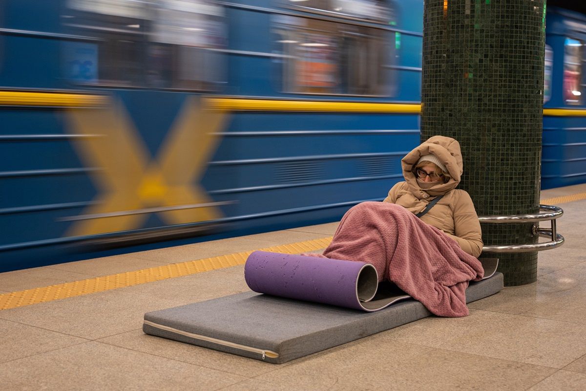 Masowo uciekają z Kijowa. Padła liczba