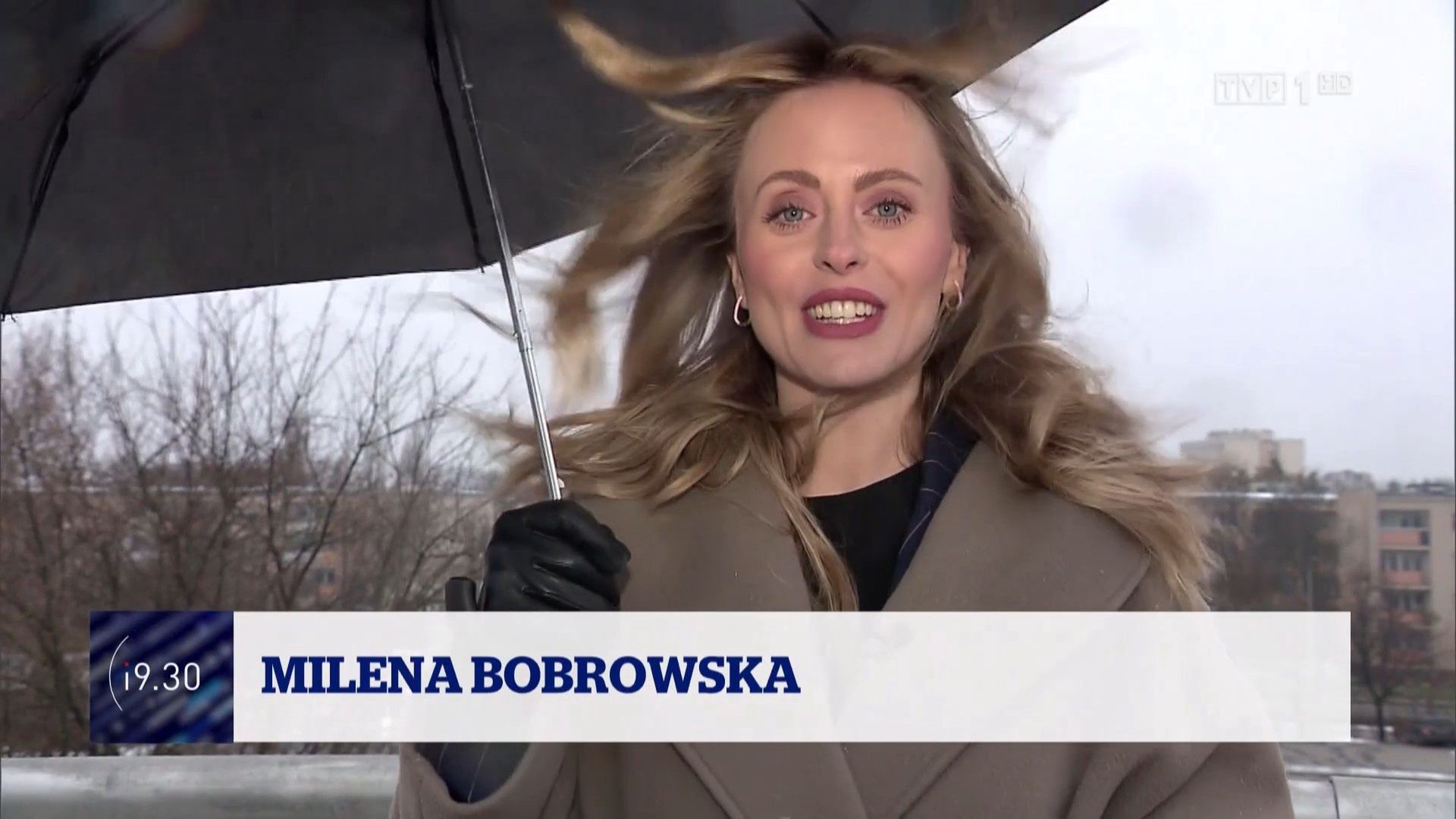 Milena Bobrowska w serwisie "19:30"