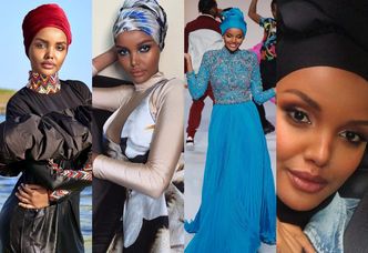 Oto Halima Aden, pierwsza modelka w historii, która wystąpiła na okładce "Sports Illustrated" w hidżabie i burkini (ZDJĘCIA)