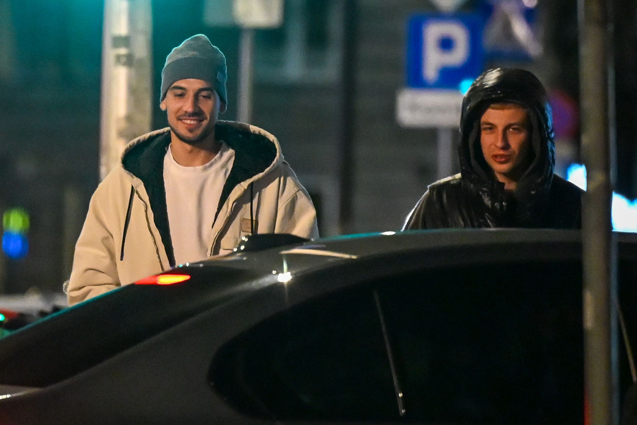 Jakub Moder i Mateusz Skrzypczak wyskoczyli w nocy na miasto