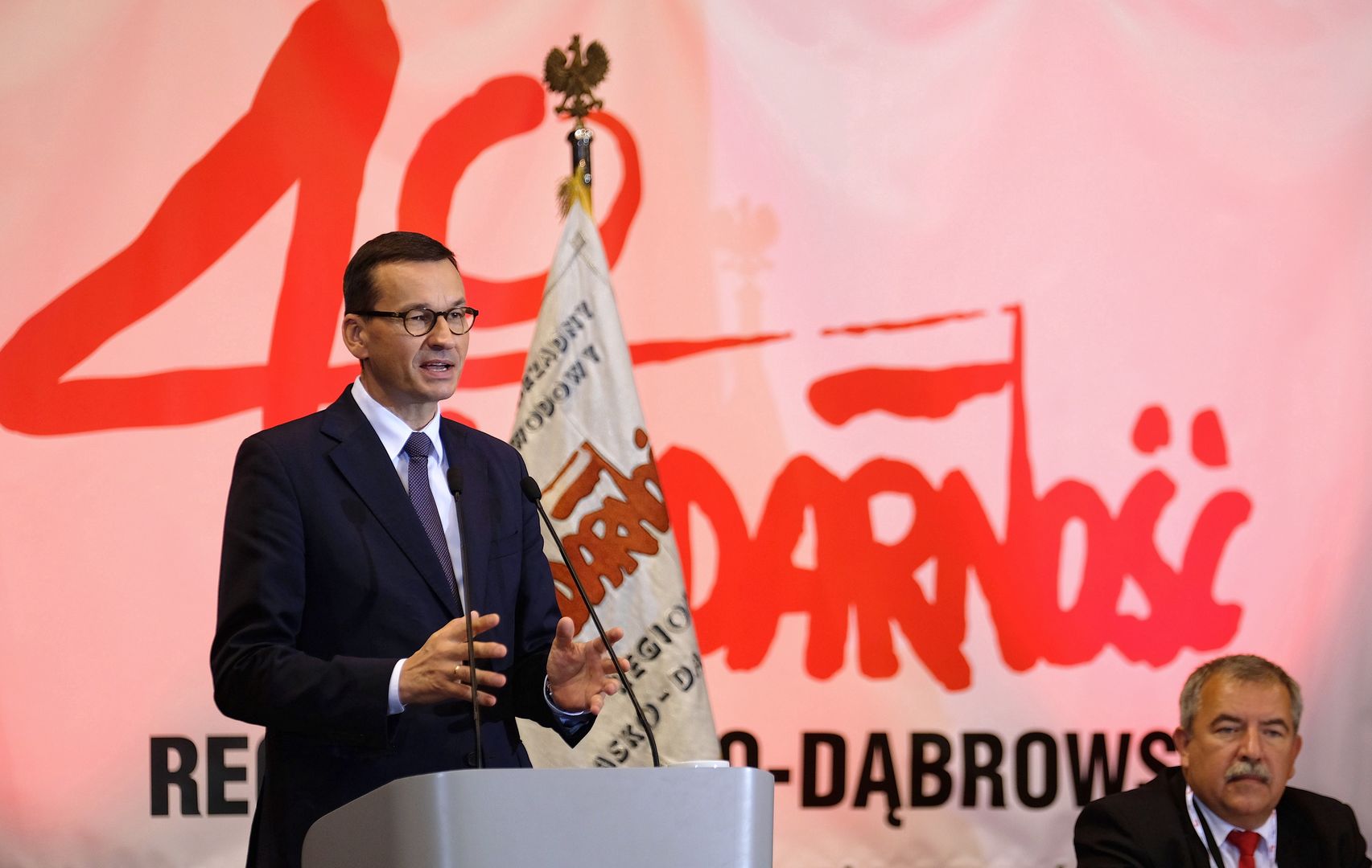 Mateusz Morawiecki na Śląsku. "'Solidarność' to drugie imię Polski"