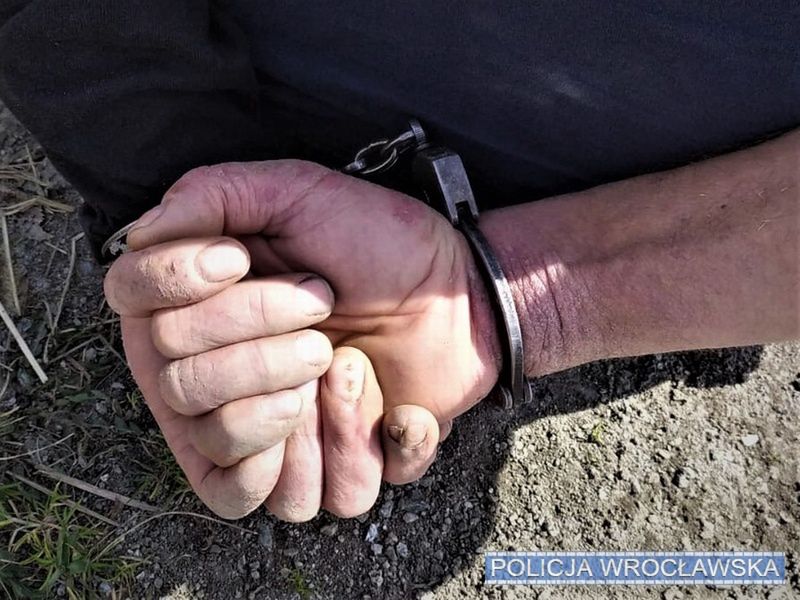 Wrocław. Złapany przez policję schował amfetaminę w ustach. Później zaatakował funkcjonariuszy