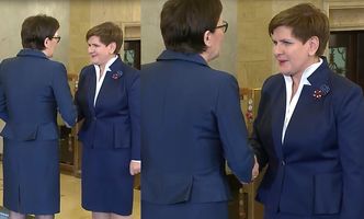 Ewa Kopacz przekazuje urząd Beacie Szydło