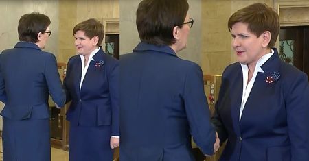 Ewa Kopacz przekazuje urząd Beacie Szydło