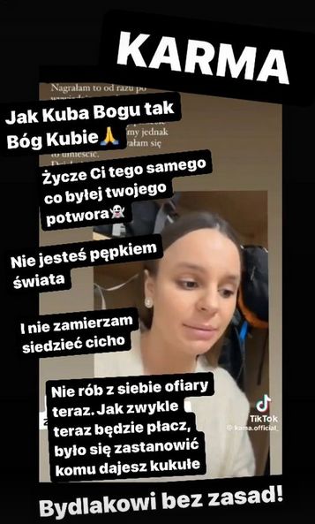 Instastories wymierzony w Paulinę Rzeźniczak