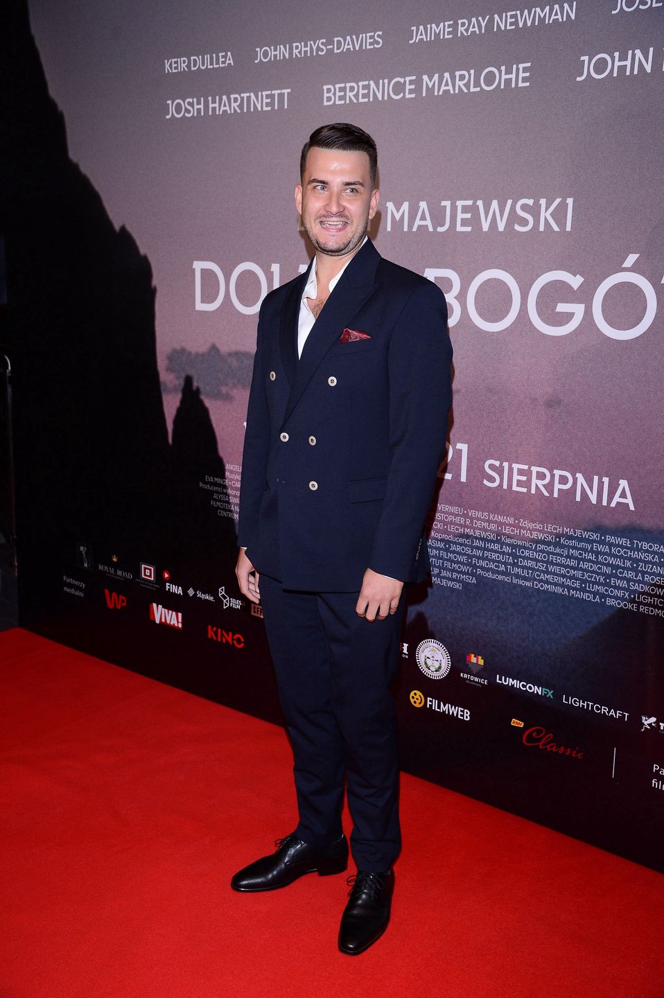 Bartłomiej Misiewicz na ściance. Będzie celebrytą?