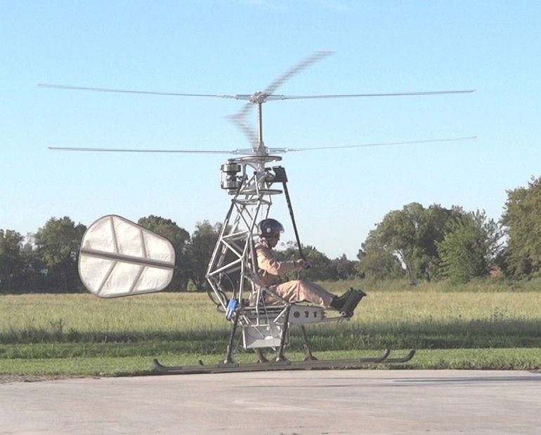 Po raz pierwszy człowiek poleciał elektrycznym helikopterem 4