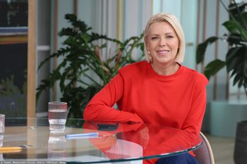Kryńska z mężem na Telekamerach 2025. Stylizacja pełna klasy i siły