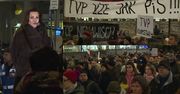 Tadla protestuje pod TVP! "Winny jest każdy, kto powie słowo, które rani"