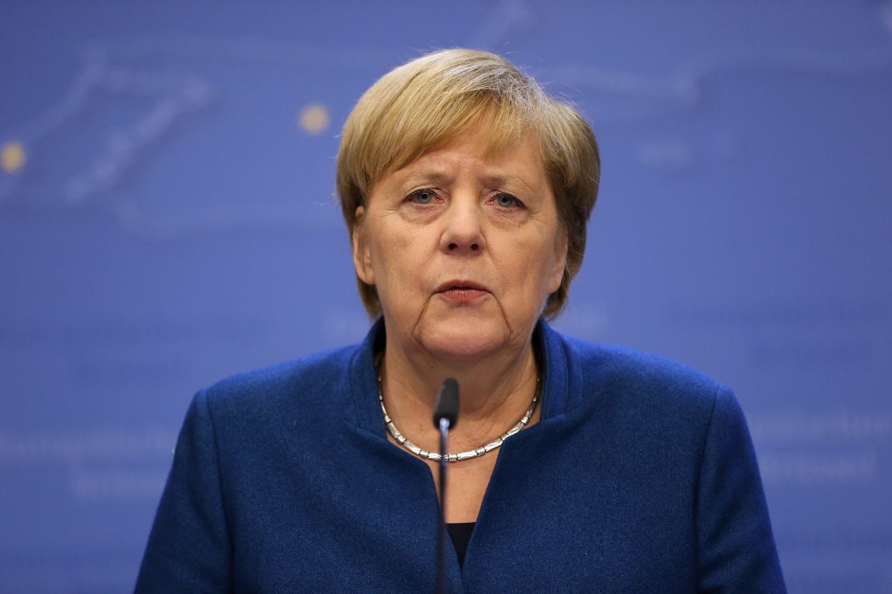 Kanclerz Merkel zbulwersowana wydarzeniami w Waszyngtonie