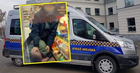 Strażnik był świadkiem awantury w sklepie. Natychmiast zareagował