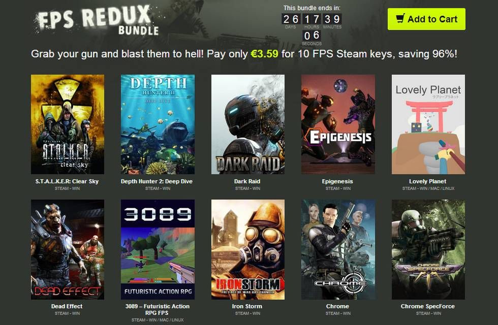 Gry za grosze: F.E.A.R., King's Bounty, Hearts of Iron, S.T.A.L.K.E.R. i Dead Effect 2