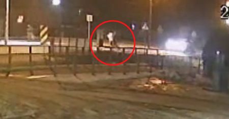 18-latkę aż wyrzuciło w powietrze. Miał 2,7 promila. Pokazali nagranie