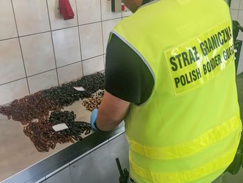 Rosjanie ukryli je w kieszeniach. Aż 230 sztuk. Zatrzymani na przejściu granicznym