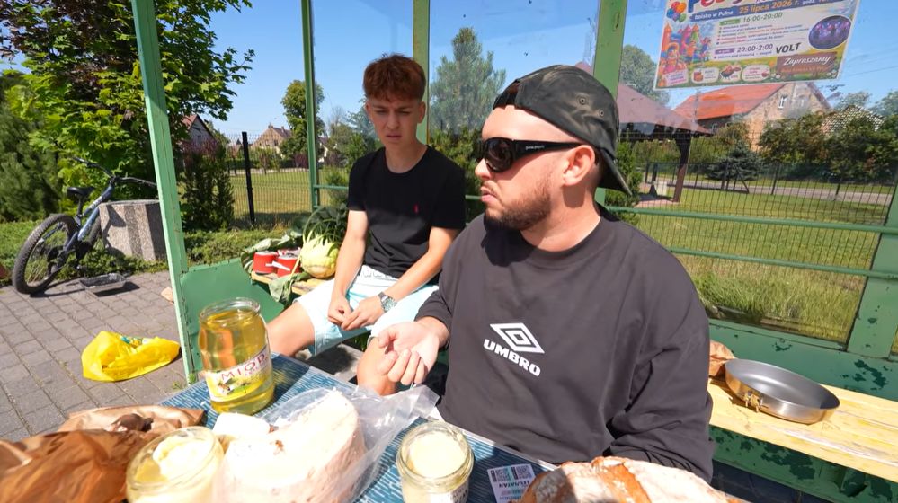Książulo podczas degustacji