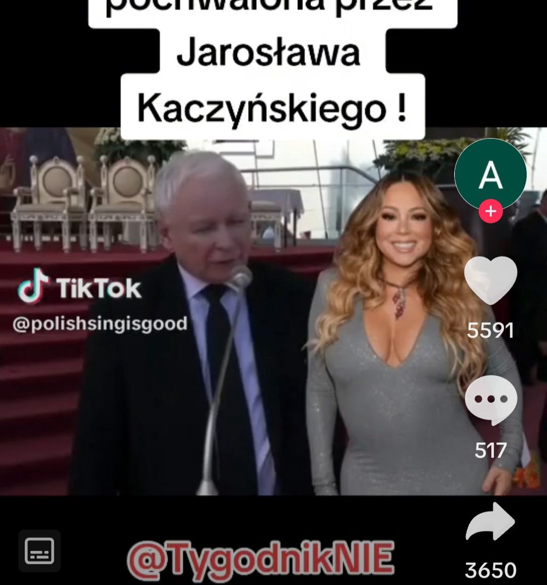 Jarosław Kaczyński na TikToku