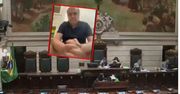 Totalna wpadka na sesji miasta Rio de Janeiro. Polityk siedział w toalecie