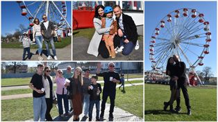 Koło widokowe nową atrakcją Tarnowa. Na plac Akademii Tarnowskiej przychodzą całe rodziny, by oglądać miasto z gondoli 30 metrów nad ziemią