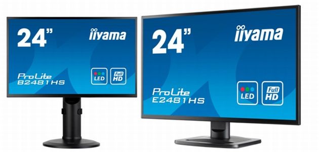 iiyama E2481HS i B2481HS monitory