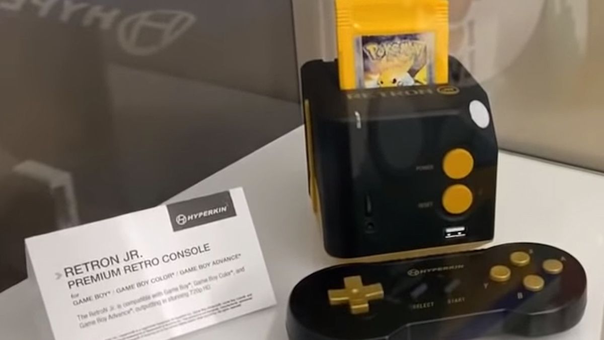 RetroN Jr czyli Gameboy, ale stacjonarny. Retrokonsola od HyperKin 1