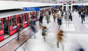 Pies w tunelu metra. Potężne utrudnienia na linii M1