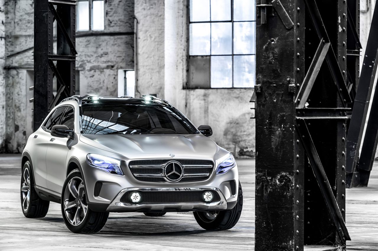 Mercedes GLA Concept na oficjalnych zdjęciach [galeria]