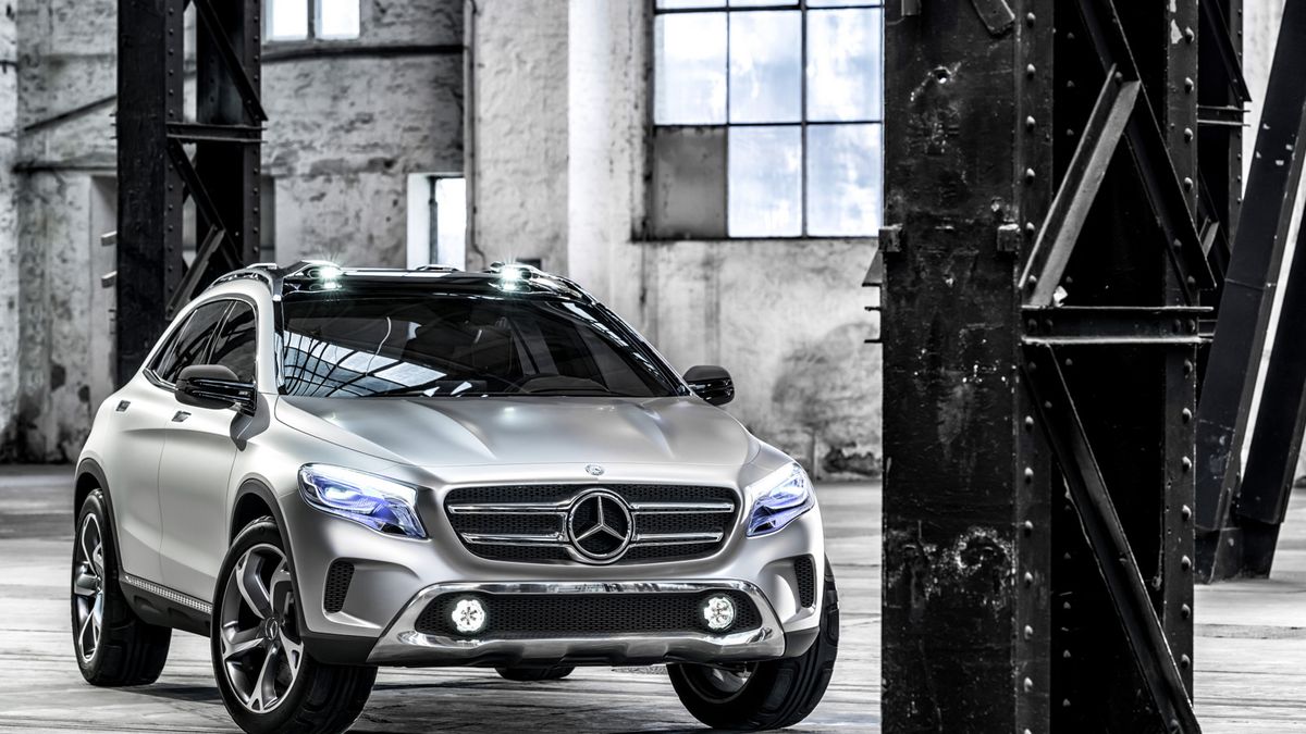 Mercedes GLA Concept na oficjalnych zdjęciach [galeria] 1