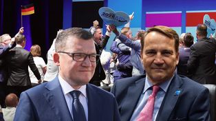 Szefernaker łączy triumf AfD z Tuskiem. Ostra reakcja Sikorskiego