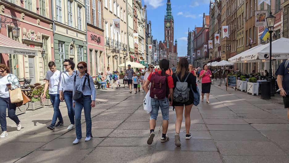 Turyści z zagranicy uwielbiają Gdańsk 