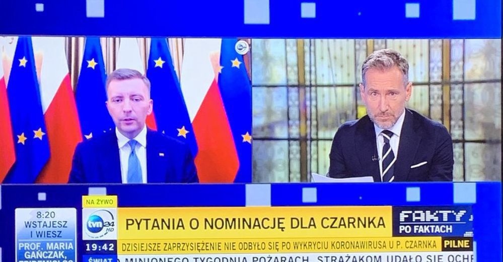 Kompromitacja na antenie. Fragmenty wywiadu Kraśki hitem sieci