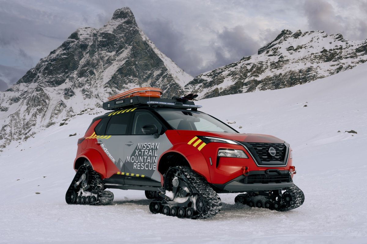 Koncepcyjny model X-Trail Mountain Rescue