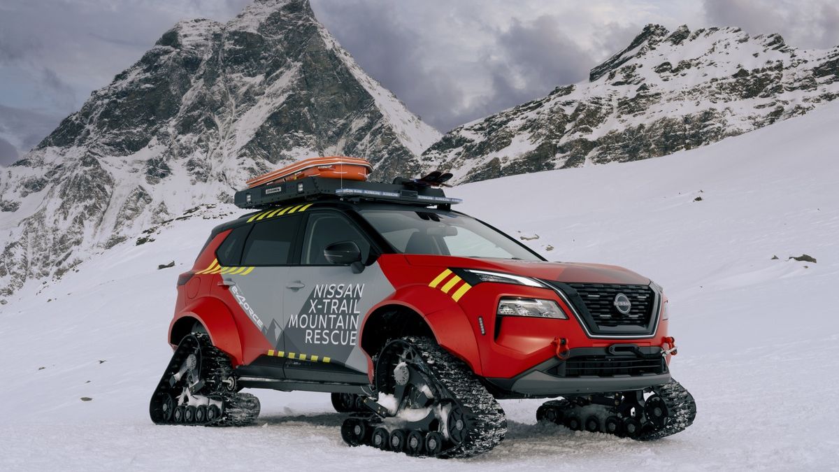 Koncepcyjny model X-Trail Mountain Rescue