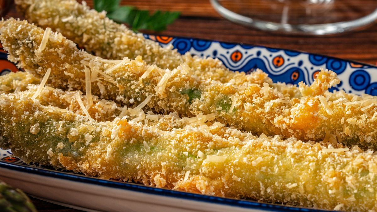 Szparagi w chrupiącej panierce